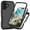 Black, variant on ELEHOLD Clear Case for iPhone 17, Built in Screen Protector Protective Front Case Rugged Clear Back Shell Shockproof Scratch-Resistant Non-Yellowing Case for iPhone 17, Black