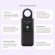 thumbnail image 3 of Llavero con alarma de seguridad personal con capucha, 130 dB, defensa personal, 3 of 8