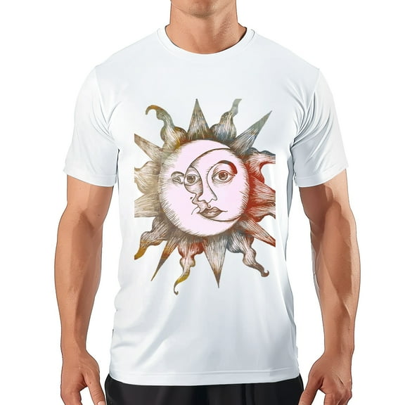 Men's T Shirt#replace# Women's Shirts Round Neck Patterned Tee Summer New Sports Shirt Vintage Style Gift for Friends XS