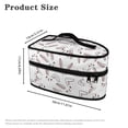 thumbnail image 6 of HELLHERO Iron Carrier Bag Rabbit Pattern Protective Travel Steamer Bag and Hair Styling Tool, Case Only, 6 of 6
