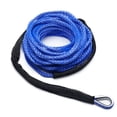 thumbnail image 1 of 15m 6mm/7mm Towing Winch Cable Rope String Line Synthetic Fiber 5800lbs/7700lbs/9300lbs for ATV UTV SUV 4X4 4WD, 1 of 7