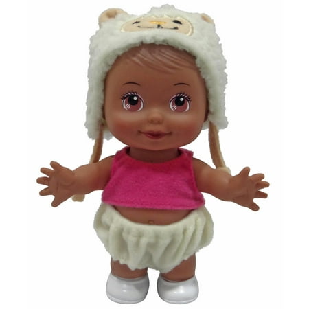 My Sweet Love 5.5-inch Animal Friends Doll, African American, Sheep