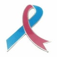 thumbnail image 2 of Pregnancy and Loss Awareness Ribbon Pins - 10Pcs Pink & Blue Enamel Lapel Pins with Metal Clasps for Support Events, SIDS, Cancer Advocacy, 2 of 5