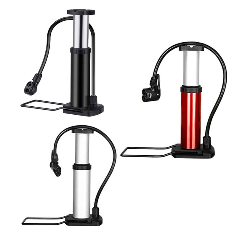 BIKIGHT 120PSI Cycling Bicycle Foot Activated Pump Aluminum Alloy Mini