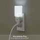 thumbnail image 5 of Fotbe Travel Around The World Airplane Luz Nocturna LED, Luz de Noche con Sensor de Luz Natural de Anochecer a Amanecer, Se Enchufa a la Pared, Blanco Cálido 0.5W-US, 5 of 7