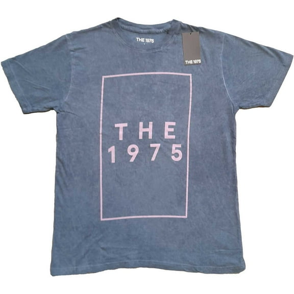 Men's 1975 I Like It Logo (Dip-Dye) Tie Dye T-shirt Small Denim