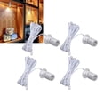 thumbnail image 1 of 4 Pcs Projecteurs à DEL pour Affichage, Lumières d'Intérieur pour Photos, Lumières Artistiques, Lumières d'Accent, Projecteur à DEL Rotatif à 360°, Lumière à Intensité Réglable USB 5 V pour Vitrine de Bijoux et Porche, 1 of 7