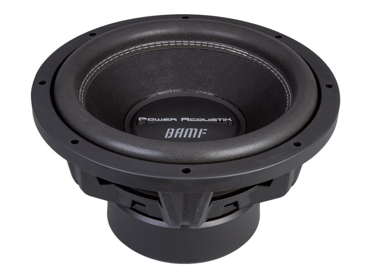 Power Acoustik BAMF124 12 in. 3500W Subwoofer Dual 4 ohm Max