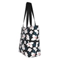 thumbnail image 4 of Kdxio Lilies Flowers Women Reusable Grocery Bags Foldable Ripstop,Reusable Shopping Bags for Shopping,Gym,Gift, 4 of 8