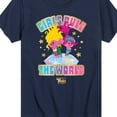 thumbnail image 3 of Trolls - Band Together - Girls Rule The World - Toddler and Youth Short Sleeve Graphic T-Shirt, 3 of 5