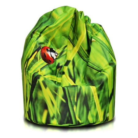 Turbo Beanbags Mega Sack Premium Large Bean Bag Chair Lady Bug