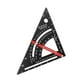 thumbnail image 1 of Escuadra de Carpinero de Aleación de Aluminio de 7 Pulgadas, Ángulo de 80, Regla triangular Ajustable, Escuadra de Viga Con 2 Lérices para Carpintería, Techos, Decoración, 1 of 7