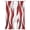 Red, variant on Blue Moire Sheer Curtains 84 Inch Length 2 Panels Set, Classic Modern Abstract Art Elegant Voile Window Treatment Rod Pocket Curtains Sheers Drapes for Bedroom/Living Room/Kitchen 52"x84"x2
