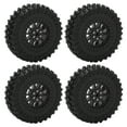 thumbnail image 3 of Roue de Pneu de Voiture de RC, Roue de Pneu de Voiture de Résistance à l'Usure RC 4PCS Excellente pour MN D90 D91 D96 D99 pour WPL B14 B24 C14 C24 R789BL Noir, R789S Argent, 3 of 8