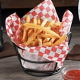 thumbnail image 2 of Red & White Checkered Wax Deli Sandwich Wrap Paper Sheets Basket Liner 12x12", 2 of 12