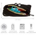 thumbnail image 3 of ZIPIT Grillz Pencil Case, Black, 3 of 5