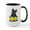 White/Black Inside, variant on CafePress - Frenchie Bookworm Large Mug - 15 oz Ceramic Large White Novelty Mug