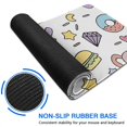 thumbnail image 6 of Long Mouse Pads for Desk,Colorful Fantasy Food Elements Pattern Desk Mats on Top Of Desks, Desk Mouse Pad Extra Large with 3mm Non-Slip Base and Stitched Edge for Gaming,Office,Work,Home 31.5"x11.8", 6 of 6