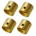 thumbnail image 2 of Botón de peril de Control de de reempzo de guitarra eléctrica de tón de 4 piezas- Oro shamjiam Perilla de control de volumen de tono, 2 of 8