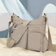 thumbnail image 3 of Bolso Bandolera de Nailon para Hombre y Mujer: Bandolera Mediana Multicompartimento con Bolsillos con Cremallera, Riñonera Ligera E Informal para Viajar, Correr y Comprar., 3 of 3