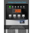thumbnail image 2 of Coolski Commercial Ice Maker, 150 lbs/24H Under Counter Ice Machine, 35 lbs Bin, 2 of 9
