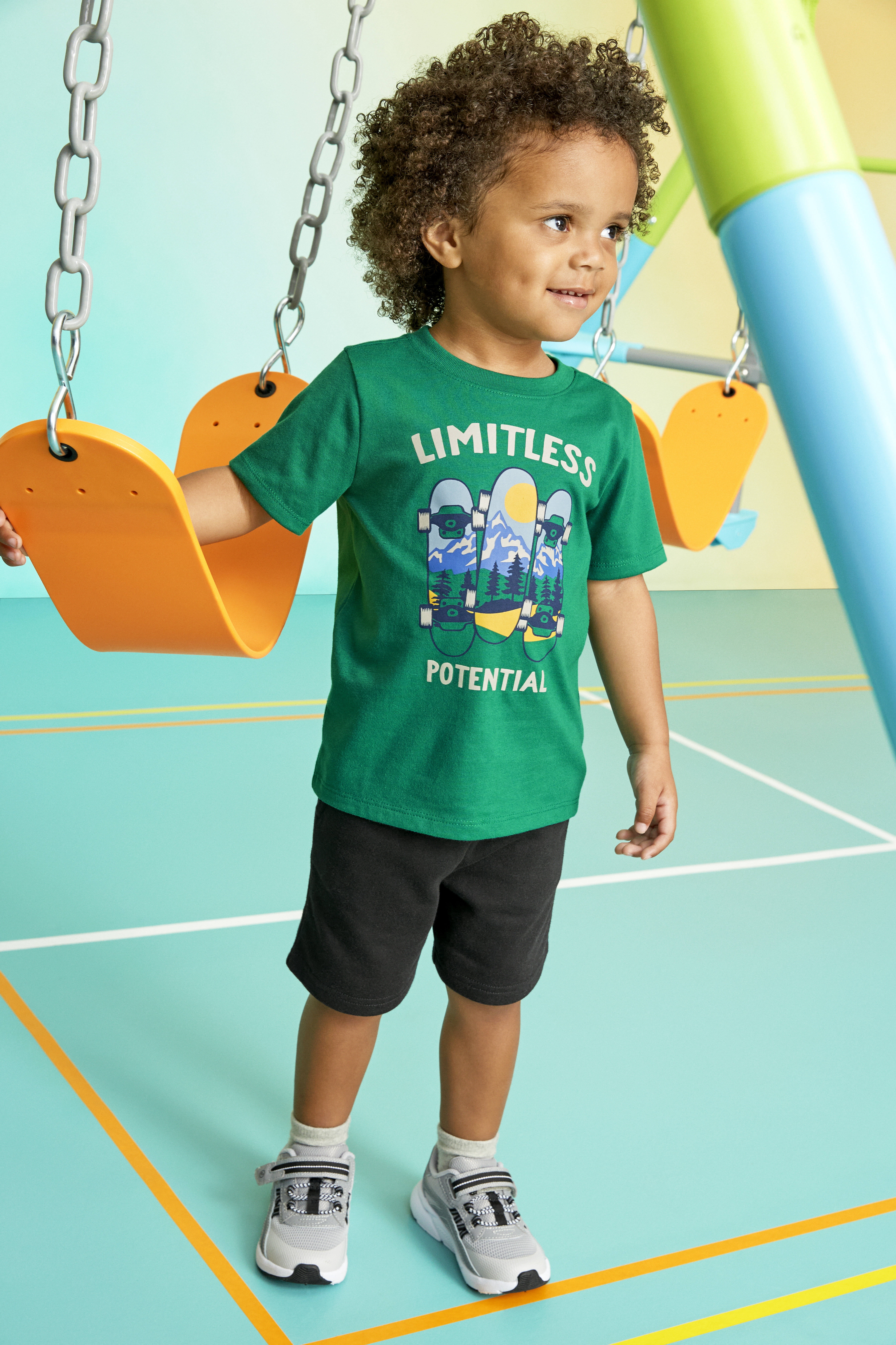 Garanimals Toddler Boy Tees with Short Sleeves, 3-Pack, Sizes 18M-5T