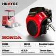 thumbnail image 5 of HUAYEE Ride-On Wheeled Mini Skid Steer Loader with Bucket, 23HP  Honda Gas Engine, for Construction Farm Landscaping, Curbside delivery & Professional Unloading Included, 5 of 12