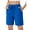 Blue, variant on TACVASEN Women's Hiking Shorts Quick Dry Lightweight Water Resistant Athletic Shorts with 3 Zipper Pockets Drawstring Waistband