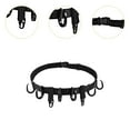 thumbnail image 3 of koolsoo Strap Hangers Holder Practical Lightweight Multi Hooks Accessory Holder Tree Stand Strap for Garden Hiking Trekking Black, 3 of 8