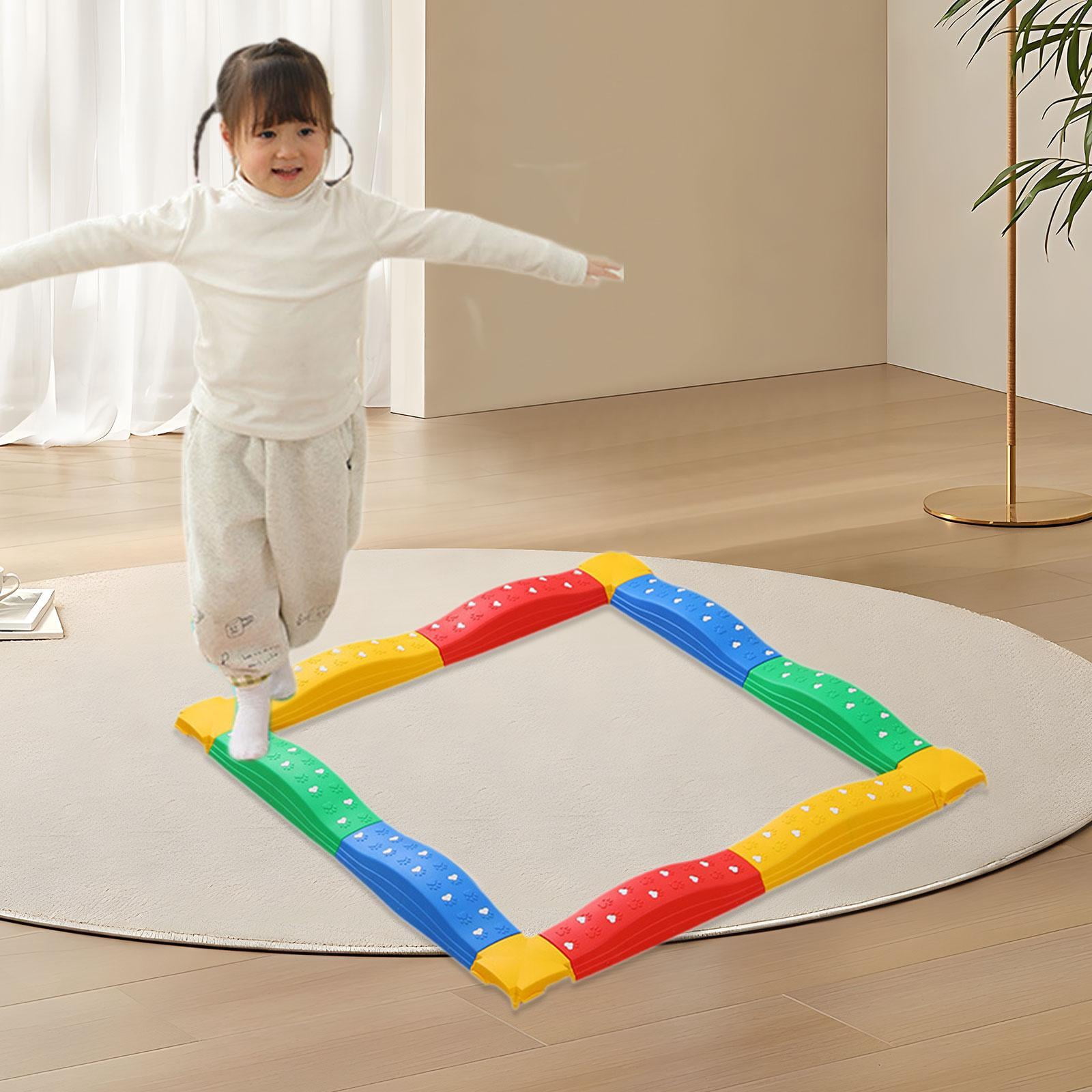 Bunblic Poutre d'Équilibre Parcours d'Obstacles Multiple Améliorer la Force Antidérapant Blocs d'Équilibre Intérieur et Extérieur pour Enfants d'Âge Préscolaire Enfants 8 Pcs Coloré Bunblic Poutre d'Équilibre Parcours d'Obstacles Multiple Améliorer la Force Antidérapant Blocs d'Équilibre Intérieur et Extérieur pour Enfants d'Âge Préscolaire Enfants 8 Pcs Coloré