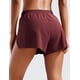 thumbnail image 2 of Shorts CRZ YOGA de Cintura Alta con Corte en V y Secado Rápido Merlot M, 2 of 5
