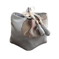 thumbnail image 1 of GINTBN Teapot Storage Bag Drawstring Storage Case Chinese Kung Fu Teaware Bag with Embroidery Portable Travel Tea Set Storage Bag Multi-Function Teacup Container 3.71 x 3.71 x 4.49 inch, 1 of 8