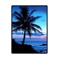 thumbnail image 1 of RYLABLUE Hawaii Palm Fleece Blanket Throw Blanket 58x80 inches, 1 of 1