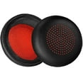 thumbnail image 4 of 2X Earpads Cover for Plantronics Voyager Focus B825/1&2 UC, Voyager 4210/4220, Poly BlackWire 5200/C5200/5210/C5210/C5220/7225, Backbeat Sense - Headphone (Red), 4 of 6