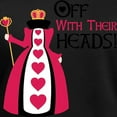 thumbnail image 3 of CafePress - OFF WITH THEIR HEADS! T Shirt - Women's V-Neck Dark T-Shirt, 3 of 4
