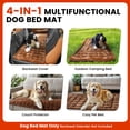 thumbnail image 5 of mirlewaiy Backseat Dog Bed Mat for Car, Non-Slip Dog Bed for Car Back Seat, Soft & Cozy Dogs Blanket, Washable Travel Pet Mat Seat Protector for Cars, SUVs, Trucks, 5 of 7