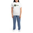 thumbnail image 4 of CafePress - Delaney Celtic Dragon Women's Light Pajamas - Women's Short Sleeve Print T-Shirt and Pants Light Cotton Pajama Set, 4 of 7