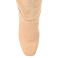 thumbnail image 4 of Journee Womens Elisabeth Block Heel Knee High Boots, 4 of 8
