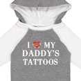 thumbnail image 4 of Inktastic I Love My Daddy's Tattoos Boys or Girls Long Sleeve Baby Bodysuit, 4 of 5