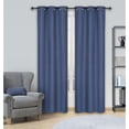 thumbnail image 1 of Safdie & Co. Rideau 2PK 84L Blackout Texturé Indigo Bleu, 1 of 2
