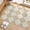 Beige-2' X 3' (Rectangular), variant on Checkered Print 2x3 Samall Area Rugs For Entryway  Washable Stain Resistant Kitchen Rug Non Slip Ultra Thin Bath Mat Plaid Moroccan Alfombra Bedroom Laundry Sink (brown/black)