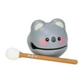thumbnail image 1 of 2025 Nuevo Instrumento De Percusión De Imitación Madera En Forma De Tambor De Pez. Adorno De Escritorio Para Calmar La Mente. Figurita De Animal. Juguete. Pvc. Gato. Instrumento Musical Para El Hoga, 1 of 6