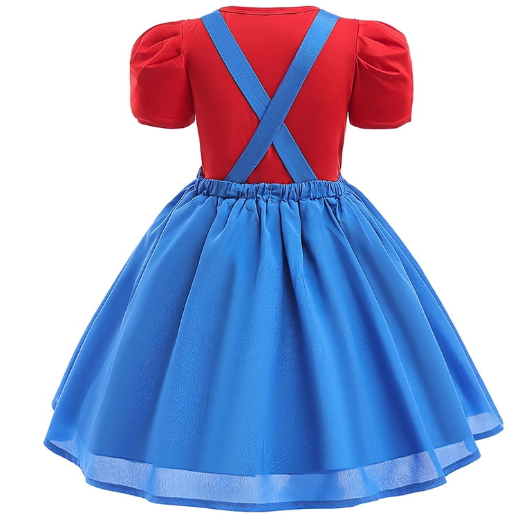 blue dress princess mario Clear As Day Maxi Dress main image 0