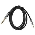 thumbnail image 5 of UPOUART 1Pack Auxiliary Audio Cable 3.5mm To 6.35mm Black Copper Pvc For Computer, 5 of 8