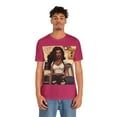 thumbnail image 4 of Vintage Candy's Brand of Rebel Flower Women's Short-Sleeve Crewneck TShirt, 4 of 6