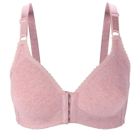 Racerback Padded Bras for Women No Underwire Front Strap Push up Bras for Women Nursing Sleep Bra Underwire Bras for Women Light Padding Bras Clearance Sale