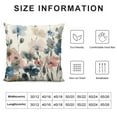 thumbnail image 5 of ONETECH KKVEE Flower Throw Pillow Covers Flowers Pillow Cushion Cases, Modern Decorative Square Pillowcases for Sofa Couch Bedroom Living Room Car, 5 of 5