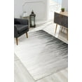 thumbnail image 6 of Rug Branch Contemporary Abstract Lines Black Grey Indoor Area Rug - 5x7, 6 of 6