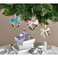 thumbnail image 2 of Set of 4 Faceted Glass Heart Ornaments with Gift Boxes by Valerie in Pastel, 2 of 2