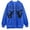 Blue, variant on Honeeladyy Sales Hoodie Womens Gothic Tops Angel Wing Costume for Girls Long Sleeve Zip up Hoodie Casual Pullover Sweatshirt